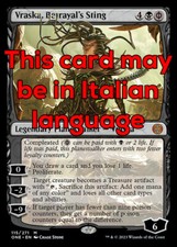 MTG VRASKA, BETRAYAL's STING EXC - VRASKA, PUNGIGLIONE DEL TRADIMENTO 115 - ONE