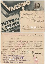 TORINO - VAGNINO - TUTTO PER L'UFFICIO - COMMERCIALE - VIAGG. 1940 -50590-