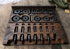 Set frese piane per sedi valvole auto e moto Vintage Officina Epoca (84) 