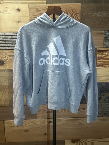 Felpa adidas grigia con - felpa,