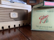 MAGNETOFONO CASTELLI GELOSO MILANO ITALIA  MICROFONO T32 NASTRO BOBINA Mic