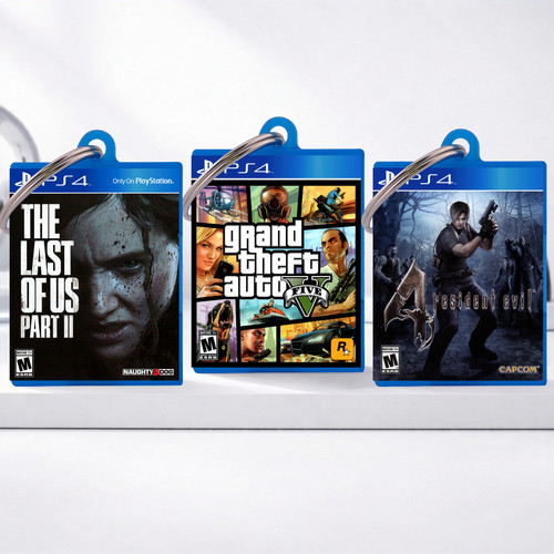 Ps4 mini game case - mini, portachiavi