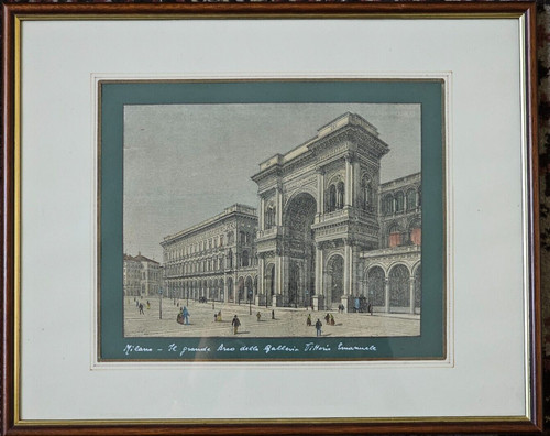 Antica stampa xilografia - stampa,
