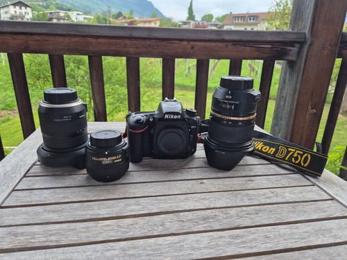 Nikon d750 3mp fotocamera - nikon,