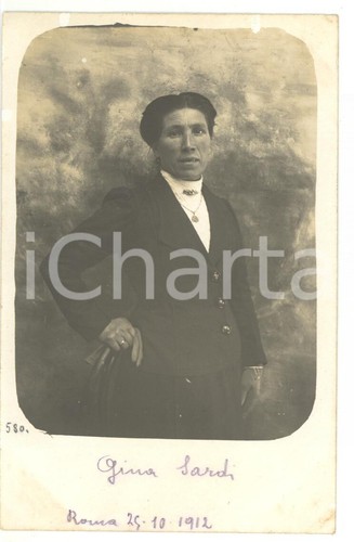 1912 roma ritratto - ritratto, gina