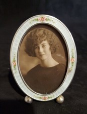 Antica cornice ovale in