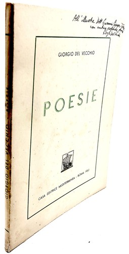 Giorgio del vecchio - vecchio, poesie