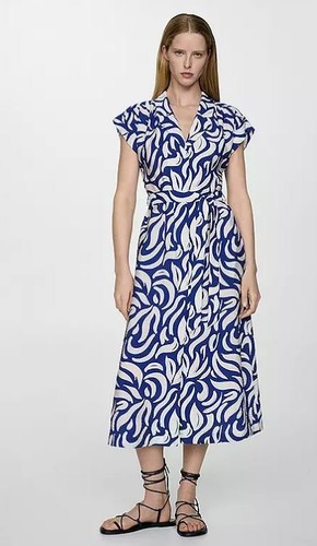 Abito viaggio mango blu uk - da,