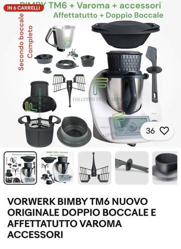 Bimby tm6 nuovo - bimby,