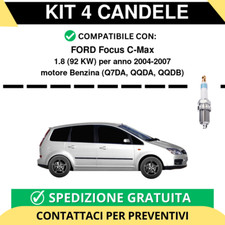 KIT 4 CANDELE per FORD Focus