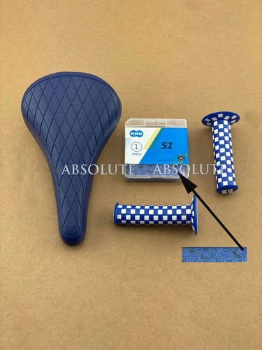 Sella bici bmx blu - bici, cucita