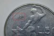 50 LIRE 1981 ERRORI DI CONIO