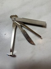 CURAPIPE PIGINO PIPE TAMPER PIPA IN ACCIAIO RIVESTITO X1 MOD. LUSSO NUOVI