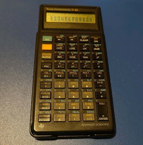 Texas instruments 68 - instruments, ti-68