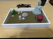 Mini giardino zen da scrivania