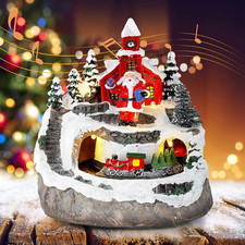 Villaggio Di Natale Con Treno