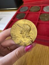 MEDAGLIA FRANCIA massonet EXPOSITION INTERNATIONAL MARSEILLE 1905 50 mm GG