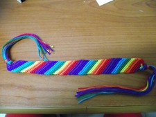 braccialetto-amicizia arcobaleno (7 colori bandiera della pace)