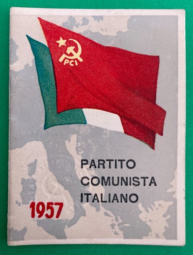 Tessera partito comunista - tessera,