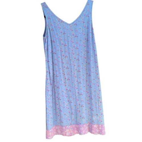 Vintage 90s gap blue floral - gap,