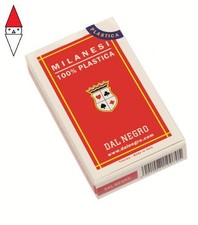CARTE DA GIOCO TEODOMIRO DAL NEGRO MILANESI N.41 PLASTICA