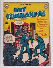 BOY COMMANDO #31 DC 1948 SIMON