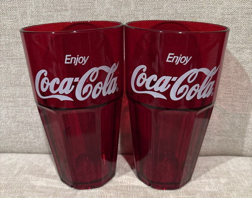 Set bicchieri plastica - plastica, coke
