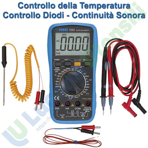 Multimetro digitale tester - multimetro,