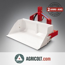 Pala GIEMME PRI 180 con ribaltamento idraulico, paletta per trattori 40-80 hp