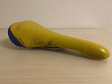 Selle Italia Flite Titanium Kevlar 1996 giallo blu Fixed Corsa Bmx Vntage bike