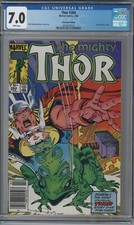 THOR 364 CGC 7.0 FN/VF 1° APP DI FROG THROGG KEY FILM IN ARRIVO