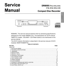 MARANTZ DR6050 Schematic Diagram Service Manual Techniques