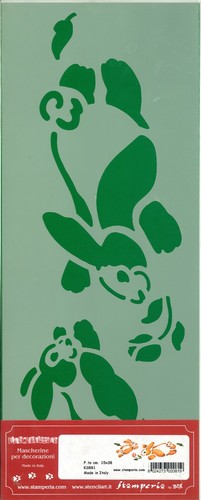 Stencil coniglietti 15x38 - coniglietti, cm.15x38