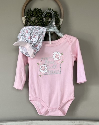 Completo bambino rosa floreale