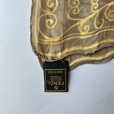 Fendi foulard seta - fendi,