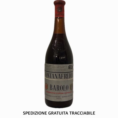 Vino barolo 1973 - barolo, fontanafredda