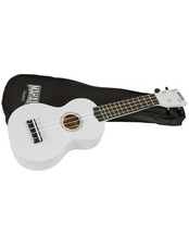 Mahalo Rainbow White Ukulele