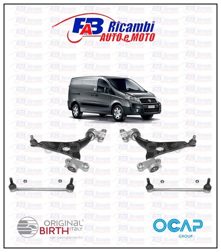 Kit coppia bracci - bracci, biellette