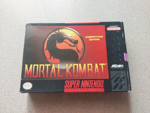 Mortal kombat snes - mortal, super