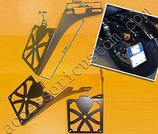 PORTATARGA PORTA TARGA LATERALE HARLEY XL 883 1200 SPORTSTER LOW SUPERLOW HUGGER