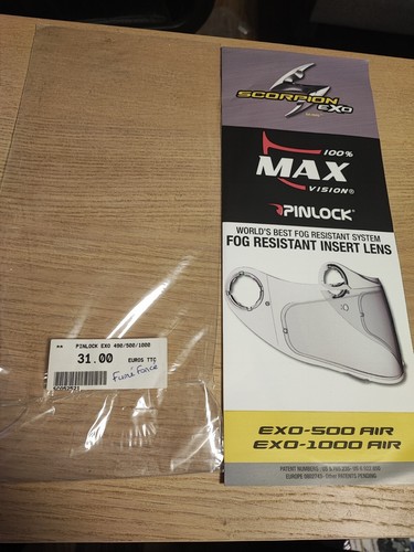 Pinlock fumé 100 max - 100%, vision