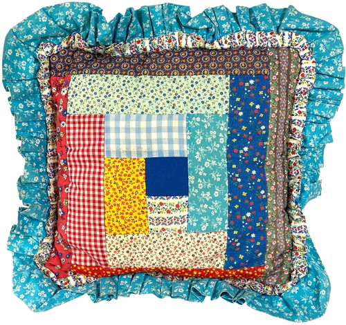Cuscino accento patchwork