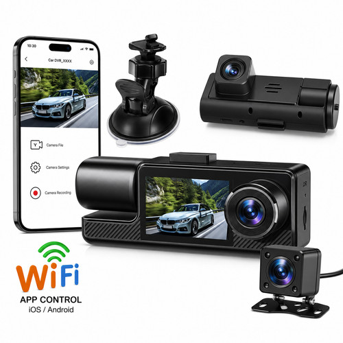 Dash cam auto - wifi, 3