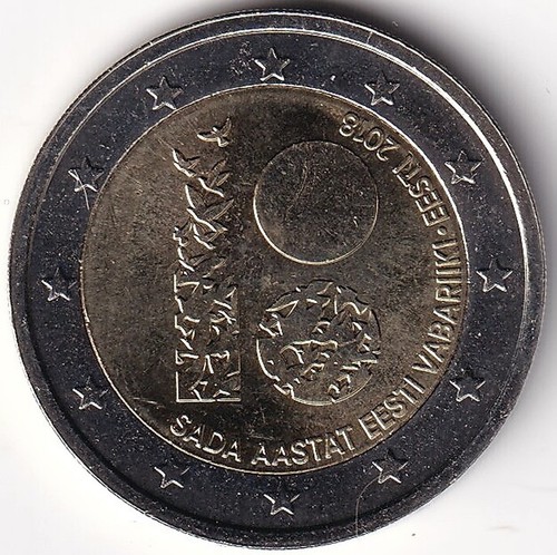 Euro estonia 2018 100 - 2,