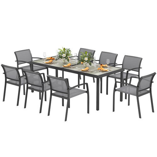 Outsunny set con tavolo - set,