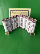 2025 Lincoln Penny Rolls non