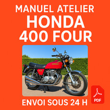 Manuel atelier honda 400 - honda, four