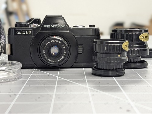Pentax auto 110 kit fotocamera - 110,