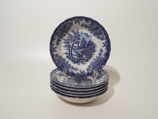 SET 6 CIOTOLE MACEDONIA GELATO PORCELLANA THE BROOK MYOTT STAFFORDSHIRE ENGLAND