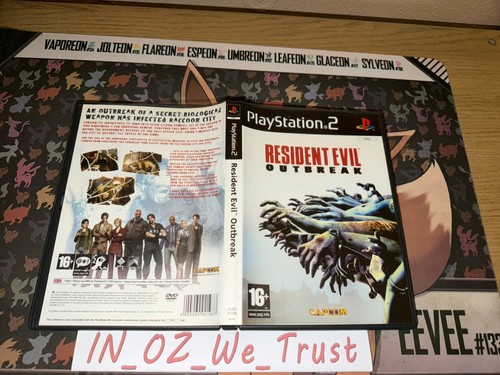 Resident evil outbreak sony - resident, evil: